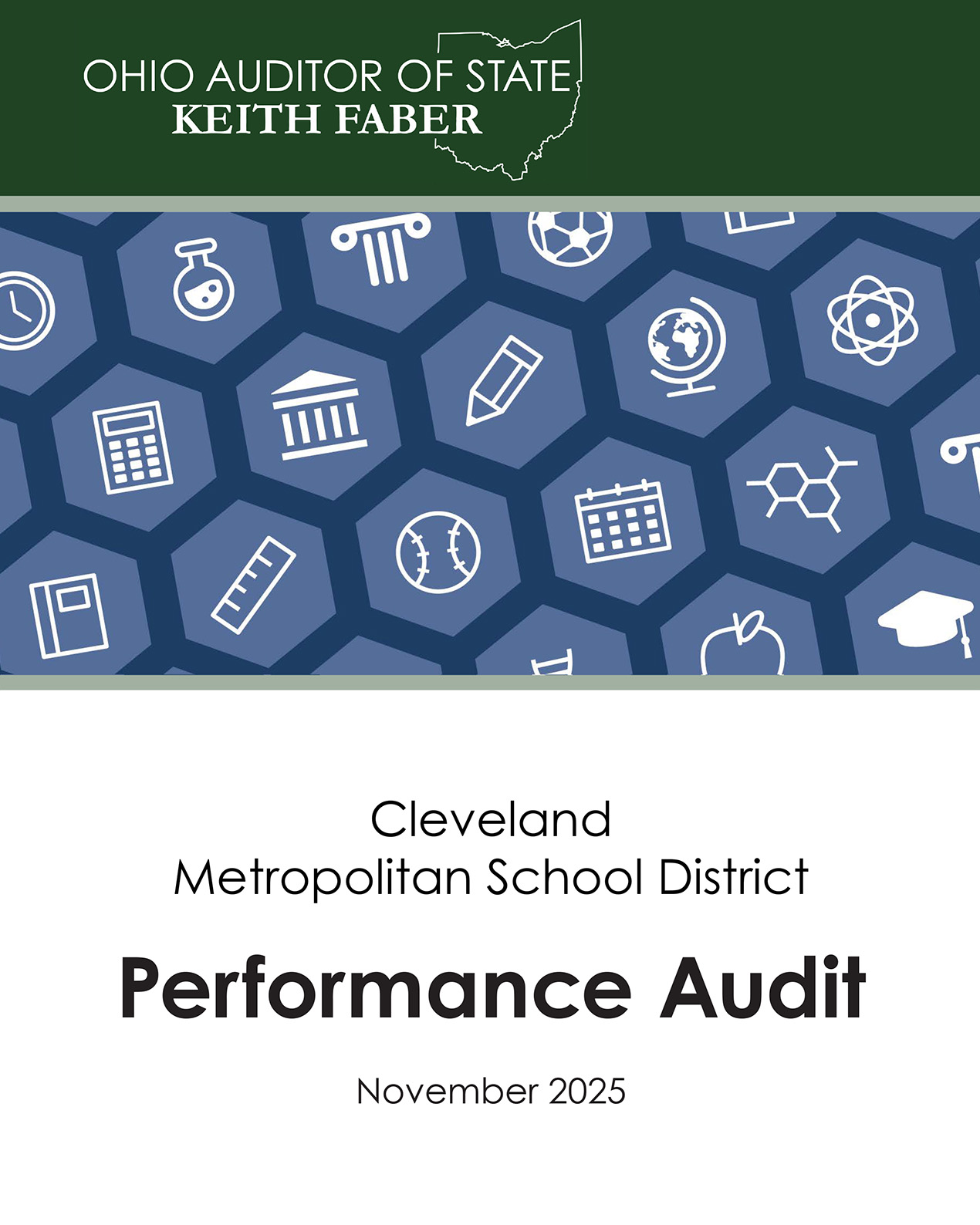 Cleveland Municipal School District report cover